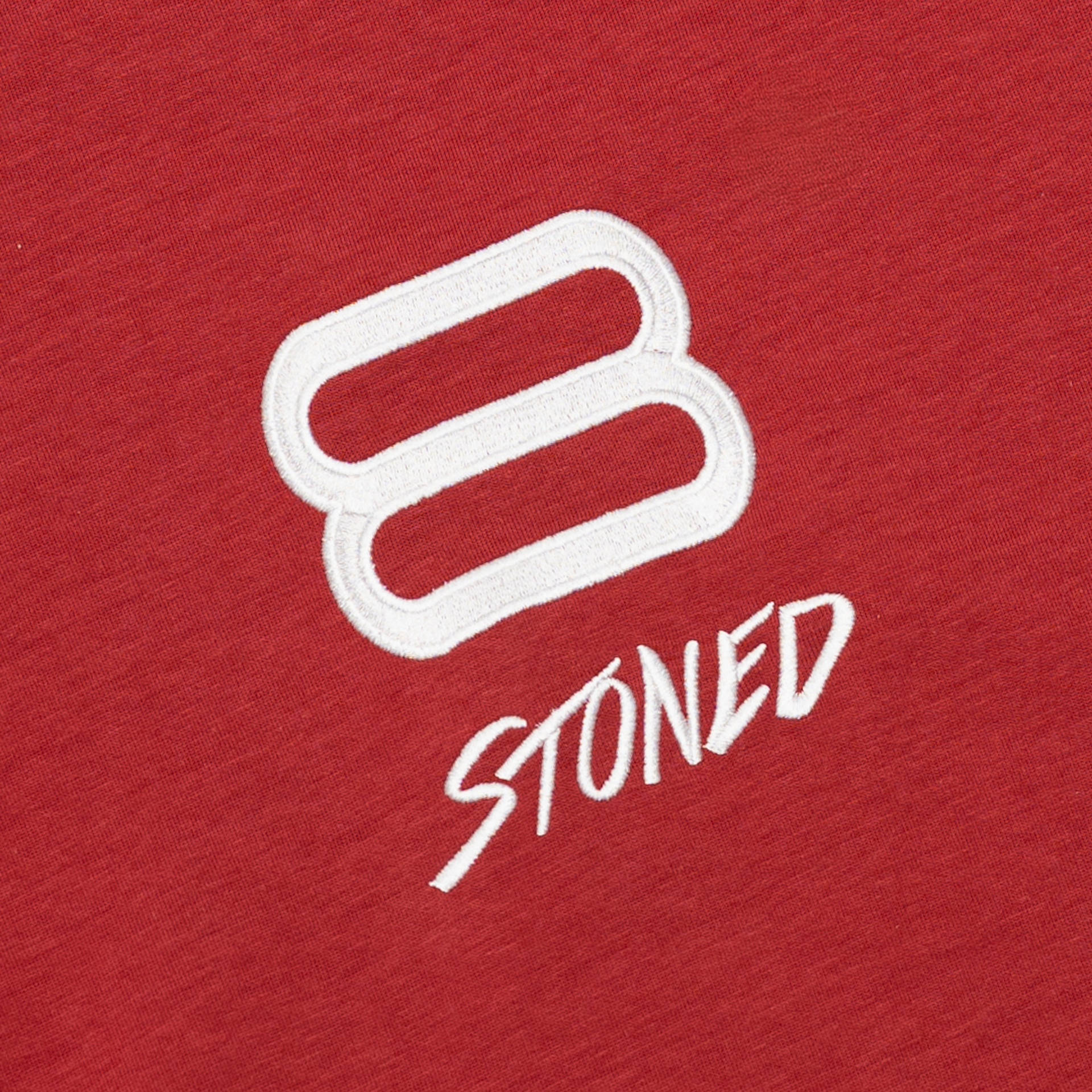 STONED | Polo Tshirt Red - SWAGANZ