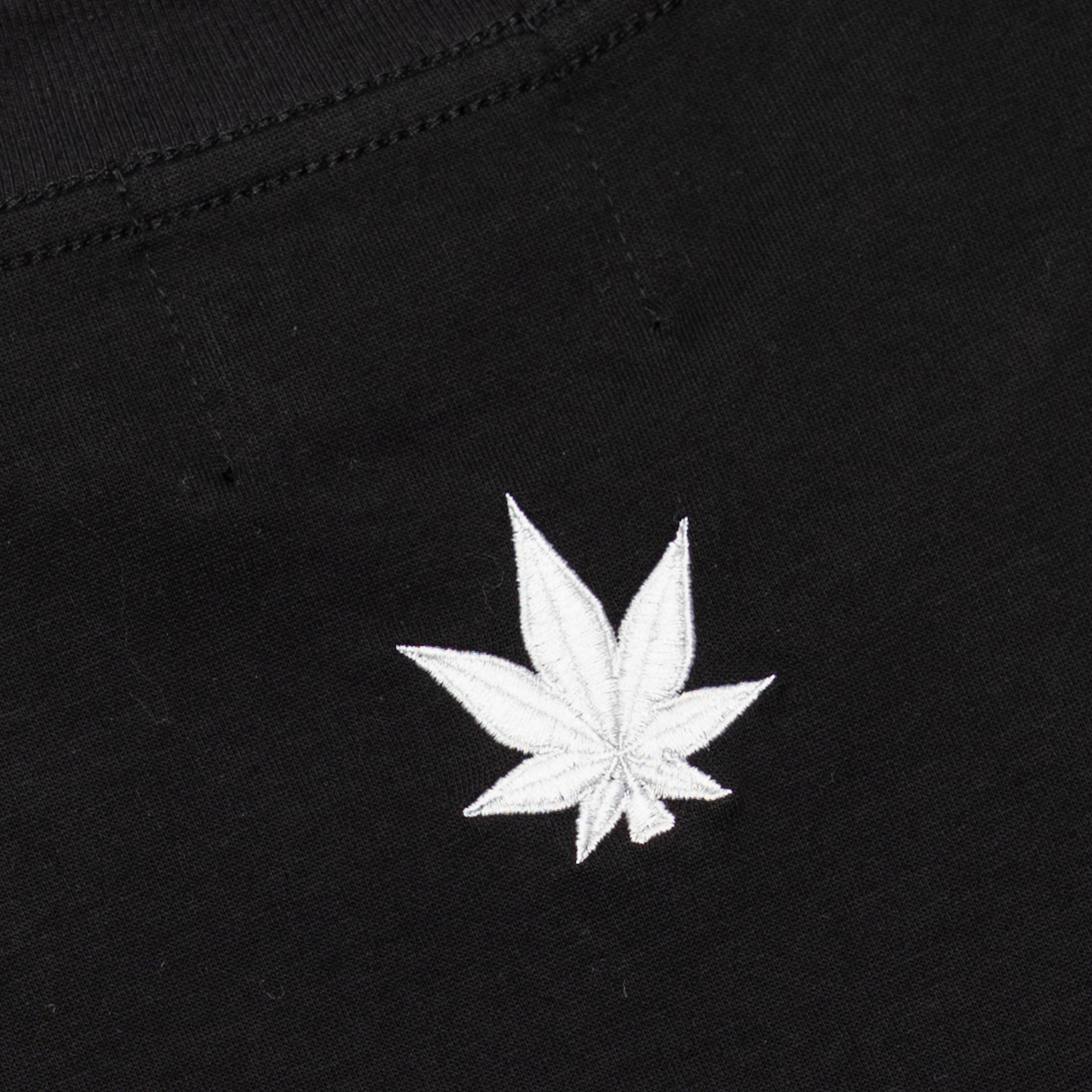 STONED | Polo Tshirt Black - SWAGANZ