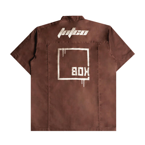 TNTCO x BOXKL | Box Shirt (Brown)