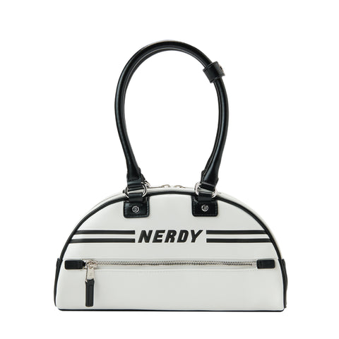 NERDY | Mini Bowling Bag White