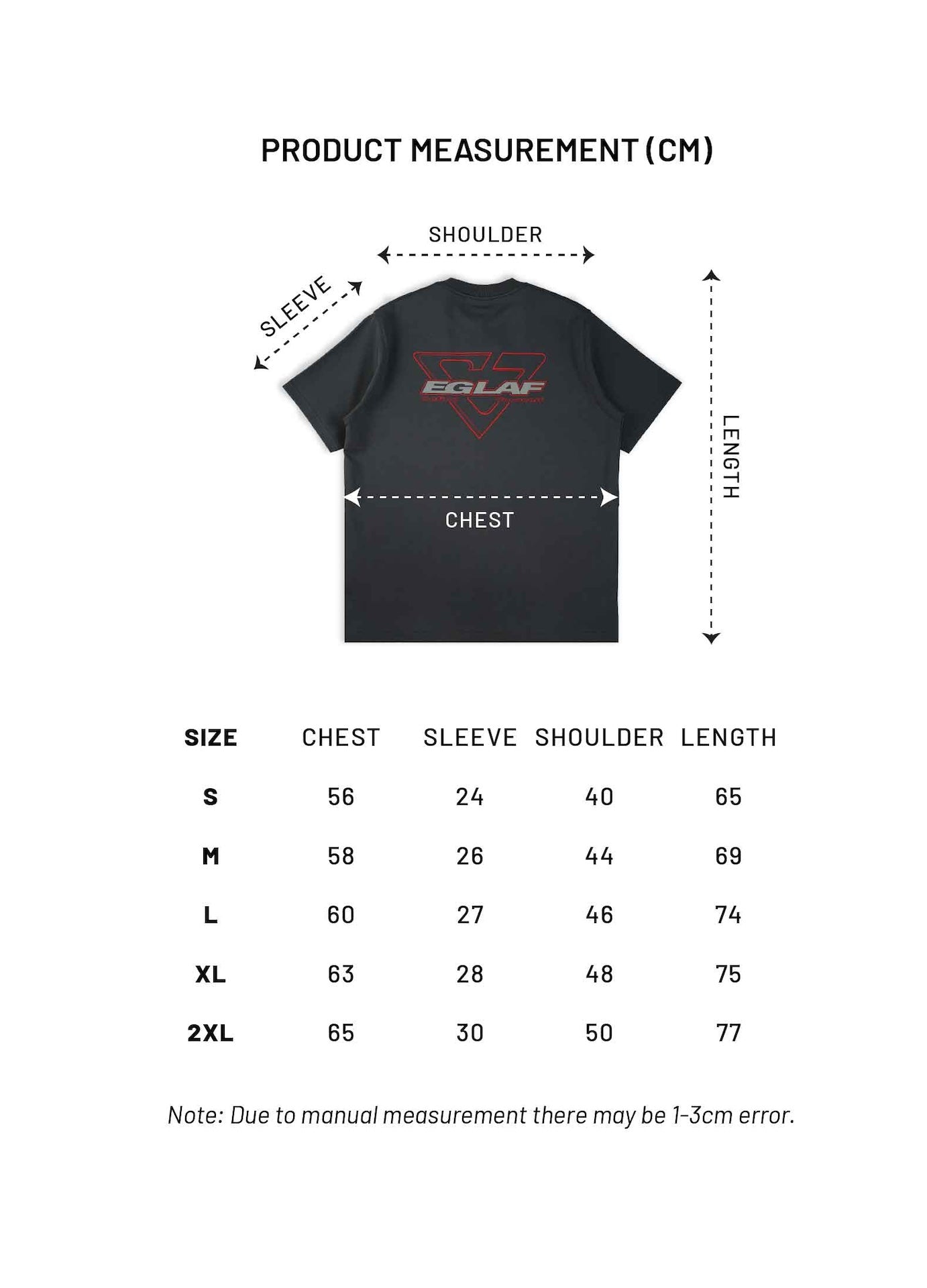 EGLAF | Basic 26 Triangle Logo Tee Grey - SWAGANZ