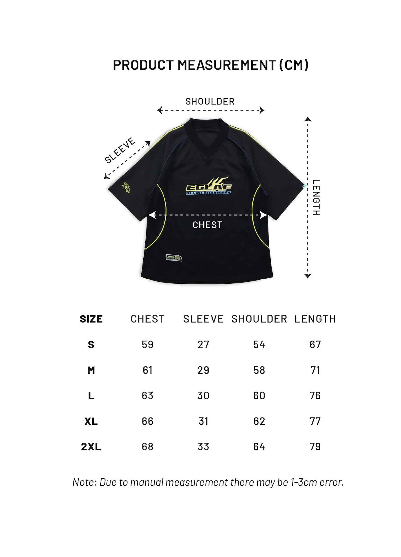 EGLAF | MV NFL Jersey Black