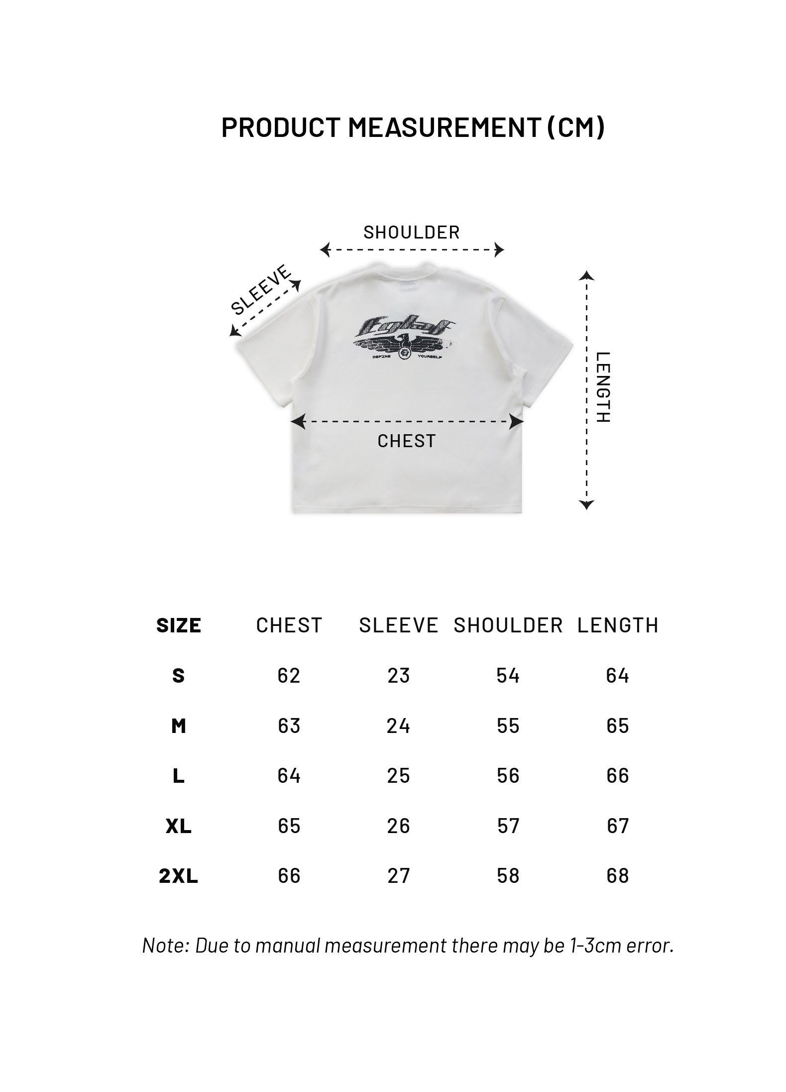 EGLAF | R//W Wings Boxy Tee White - SWAGANZ