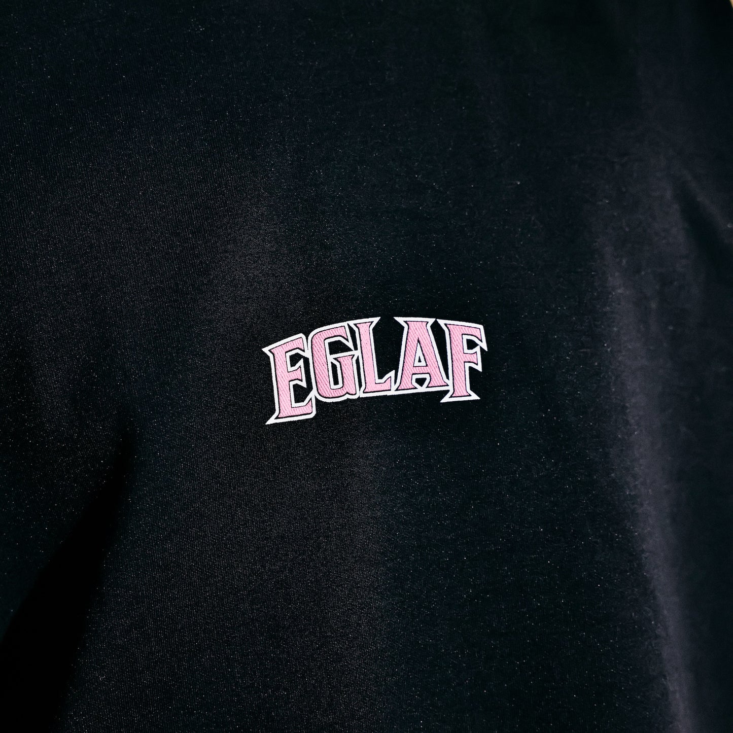 EGLAF | RU Triangle Logo Tee Black