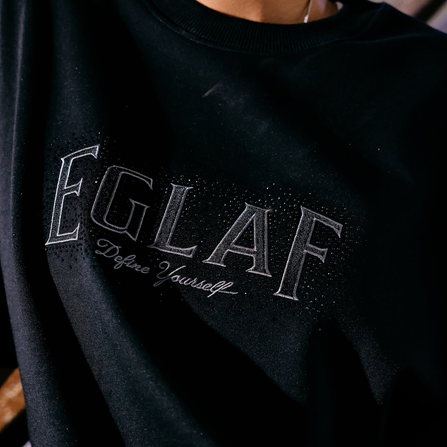EGLAF | Radial Burst Tee Black