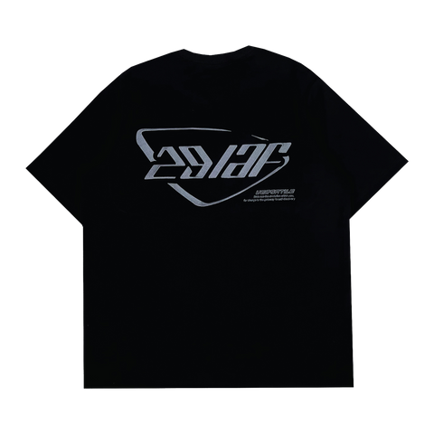 EGLAF | Versatile Logo Oversize T-shirt (Black)