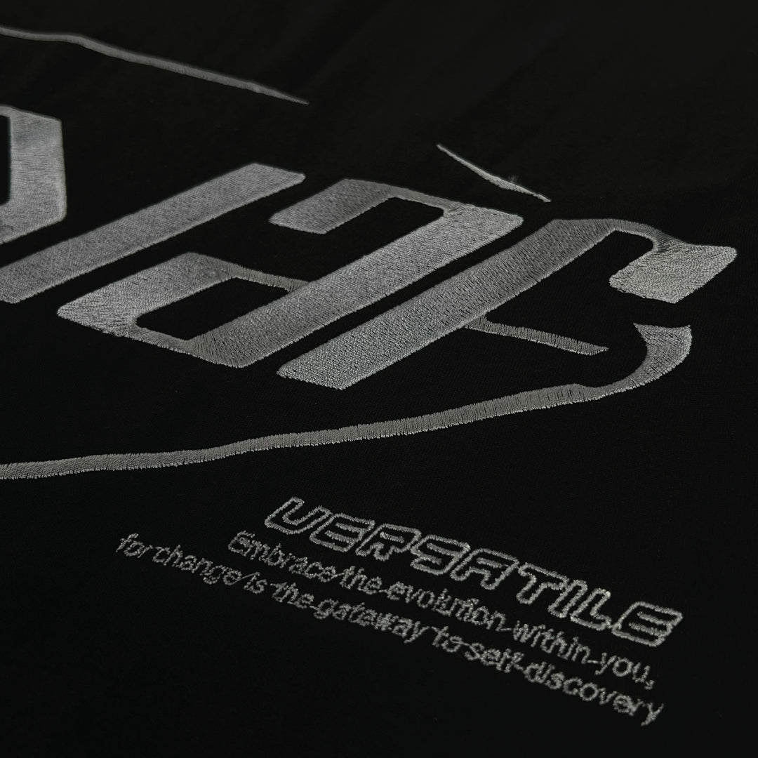 EGLAF | Versatile Logo Oversize T-shirt (Black) – SWAGANZ