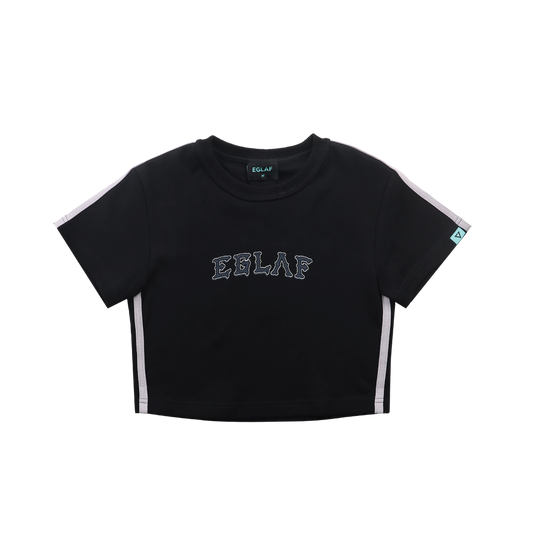 EGLAF | Sculpta Engraved Logo Crop Top