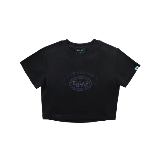 EGLAF | Sculpta Emble Logo Crop Top