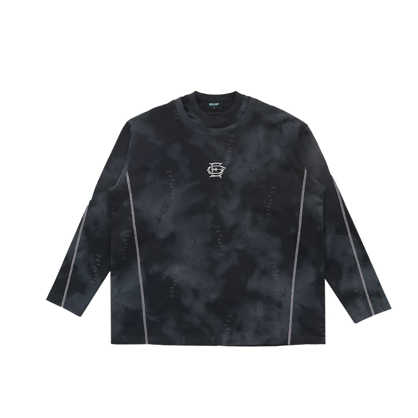 EGLAF | Sculpta EG Marble Long Sleeve Black - SWAGANZ