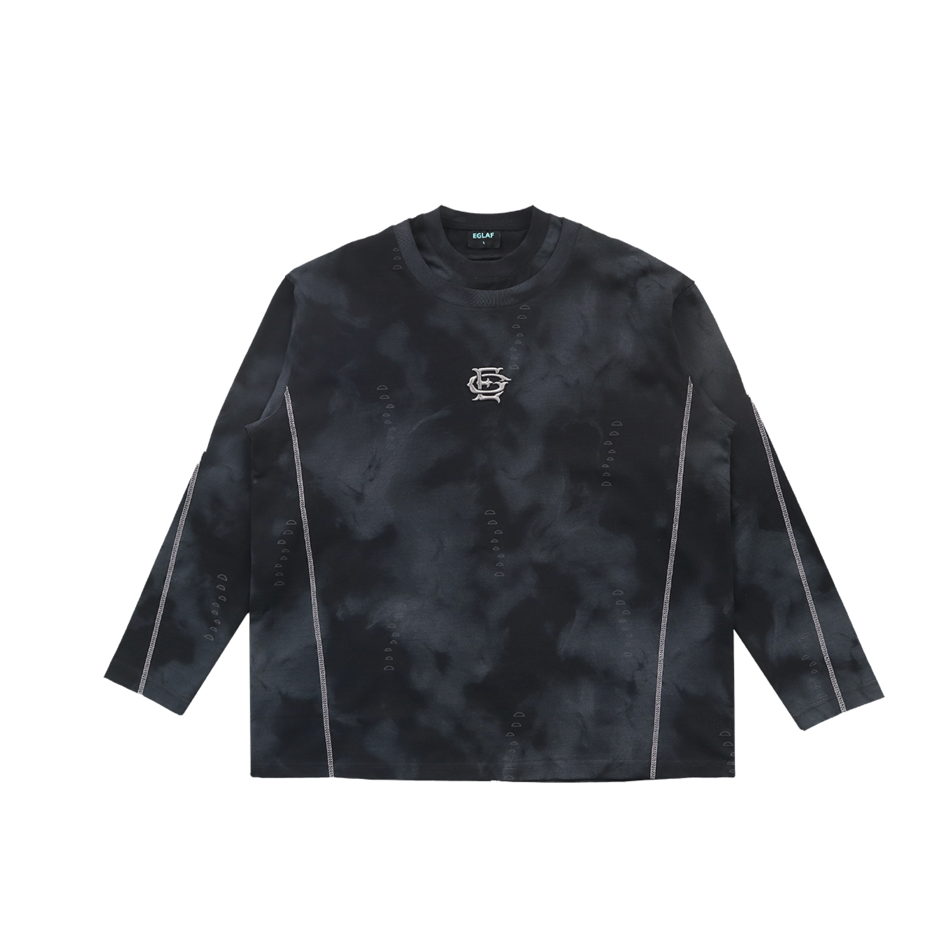EGLAF | Sculpta EG Marble Long Sleeve Black - SWAGANZ