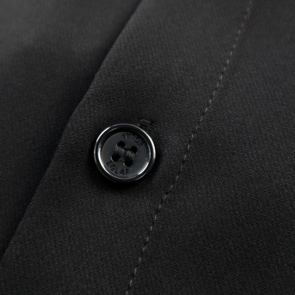 EGLAF | Sculpta EG Silver Rivet Long Sleeve Shirt Black