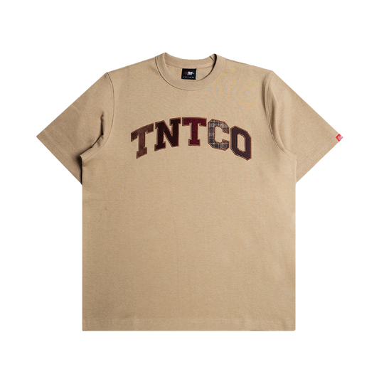 TNTCO | Patched Logo Tee Brown