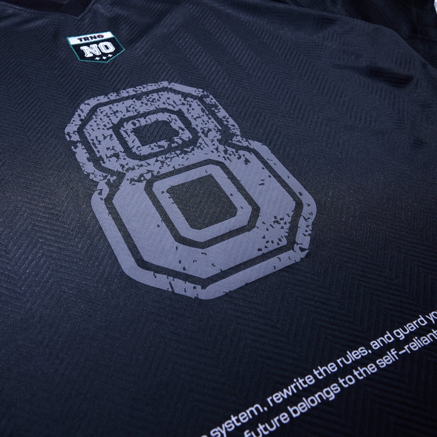 TRNO | Street Jersey Tee Black
