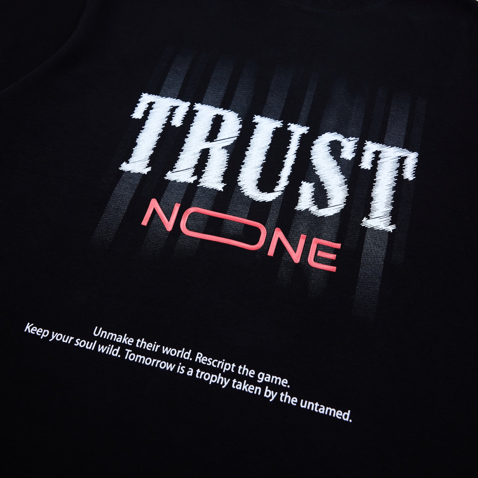 TRNO | Blur Tee Black - SWAGANZ