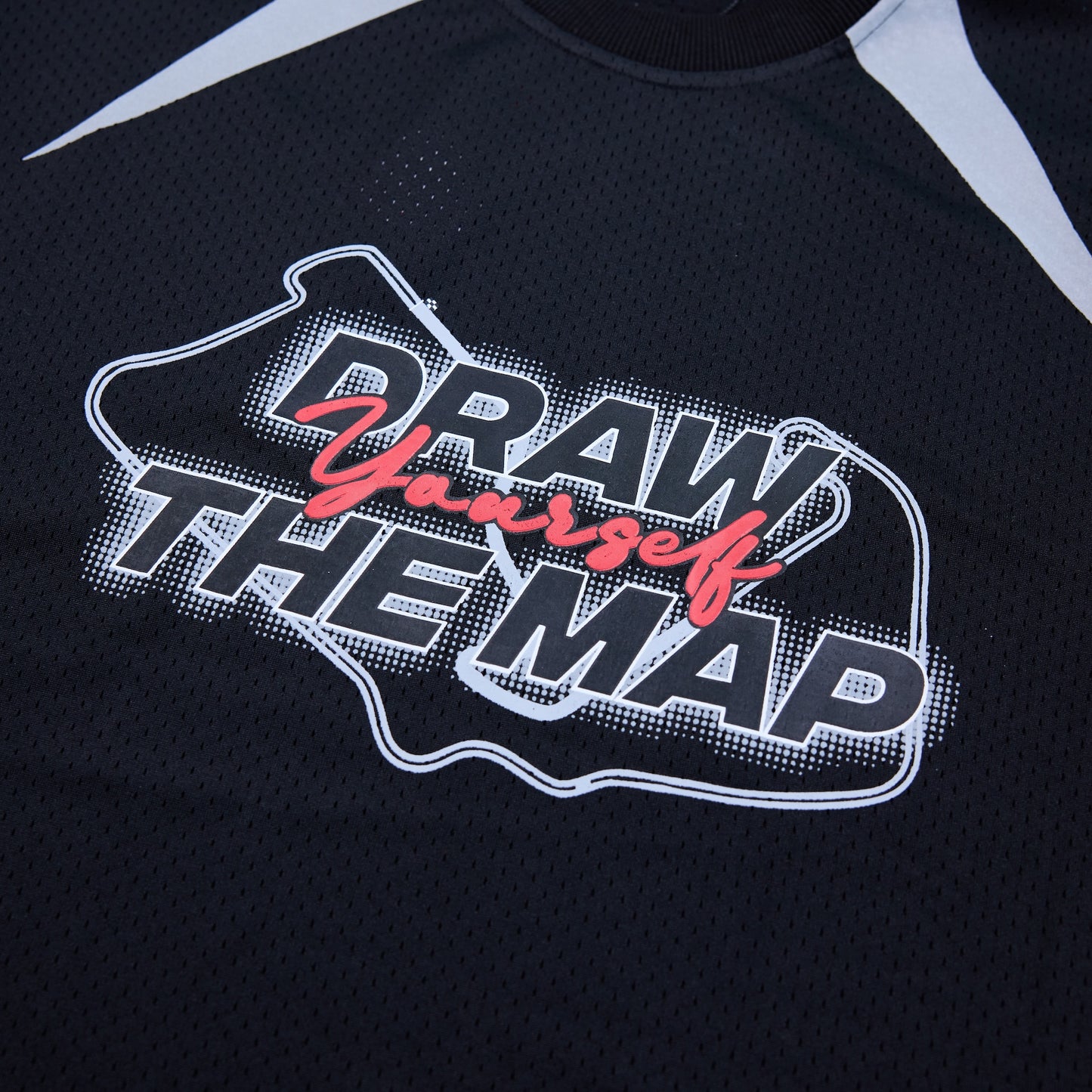 TRNO | Grid Jersey Tee Black