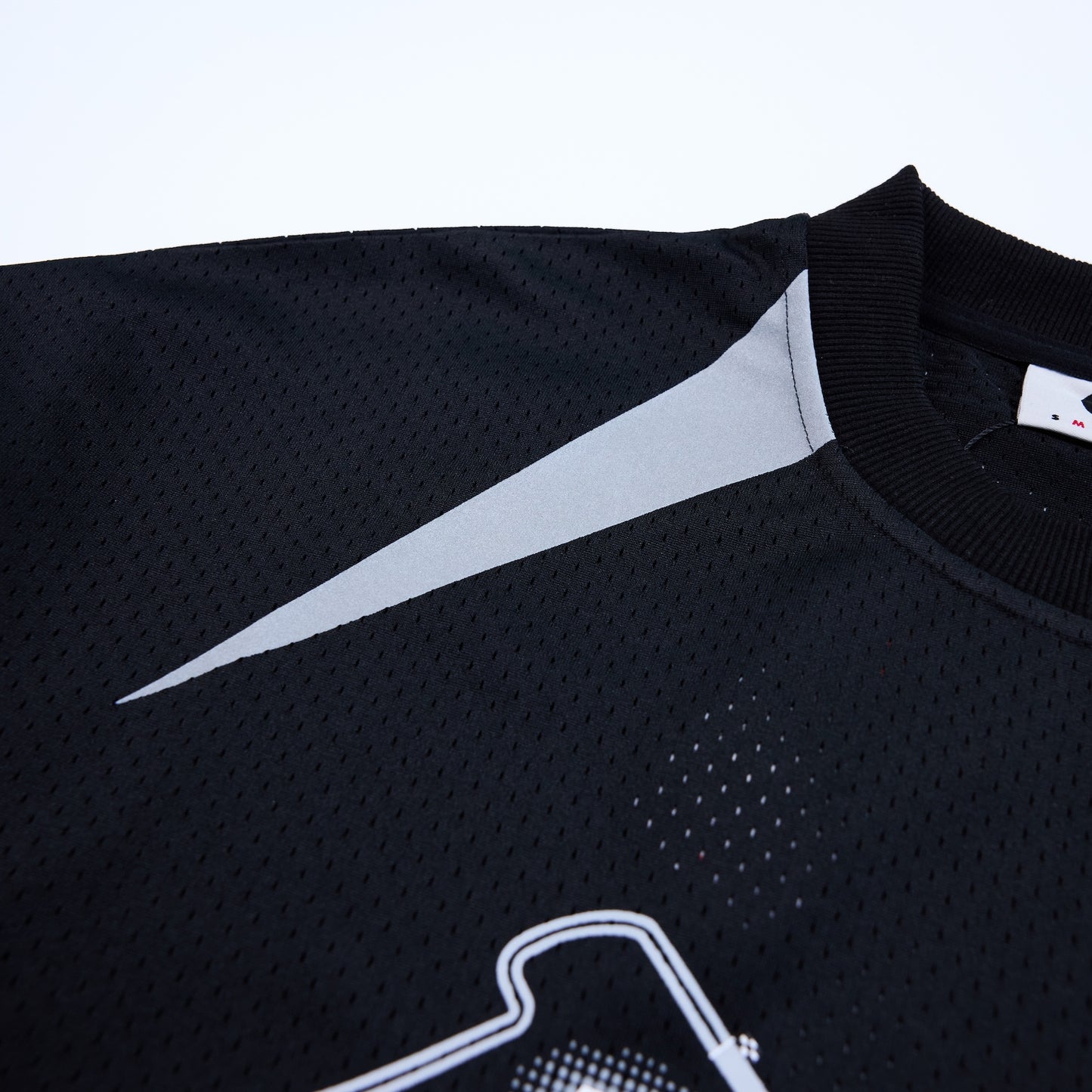 TRNO | Grid Jersey Tee Black