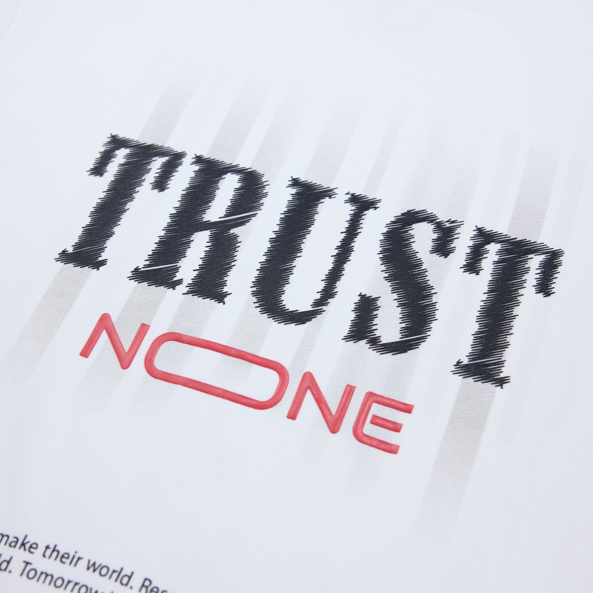 TRNO | Blur Tee White - SWAGANZ