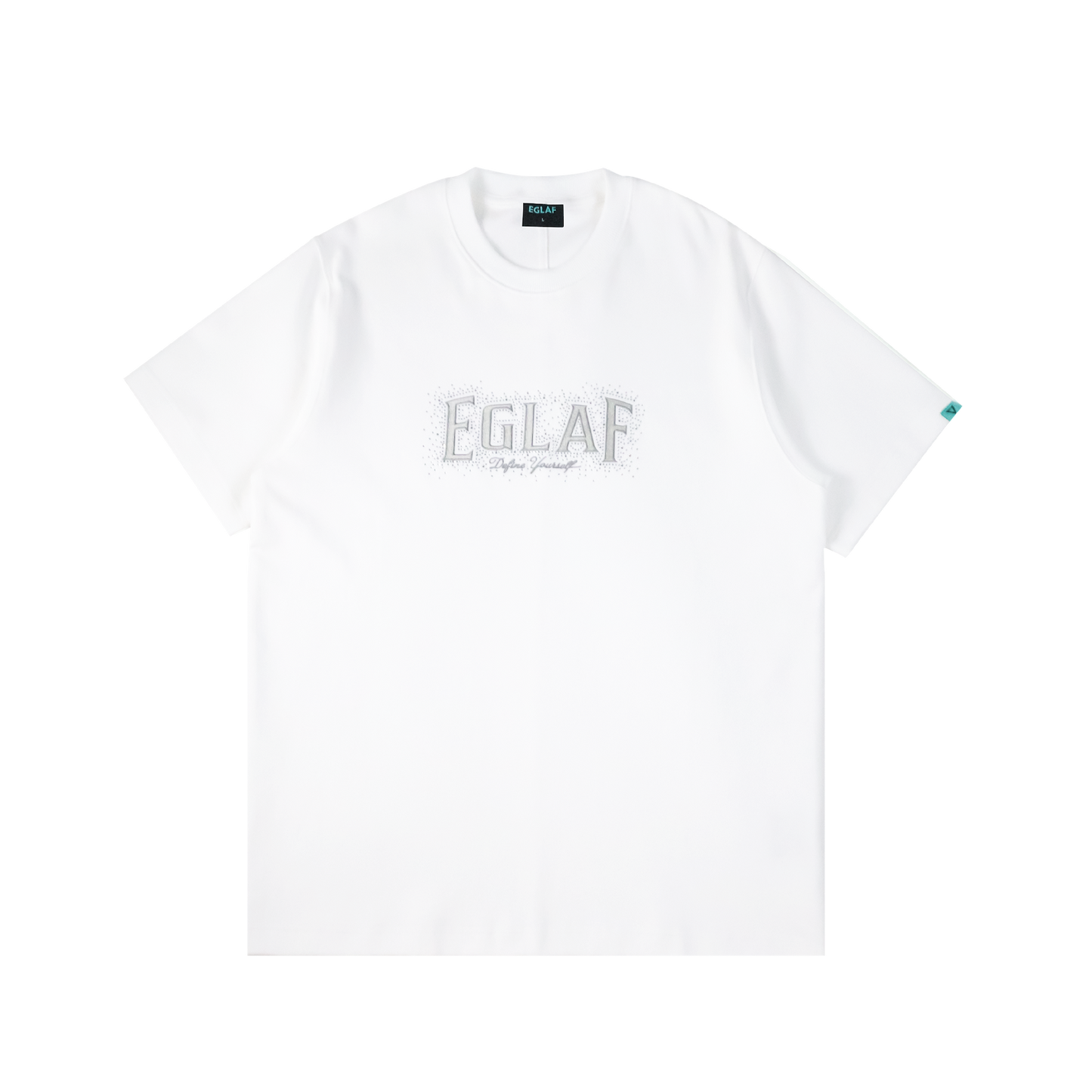 EGLAF | Radial Burst Tee White