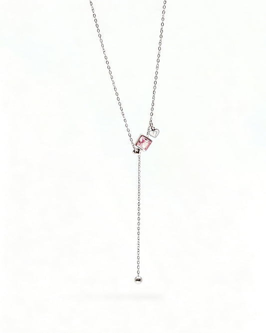 Do i make your heart blush pink? (Necklace) - SWAGANZ