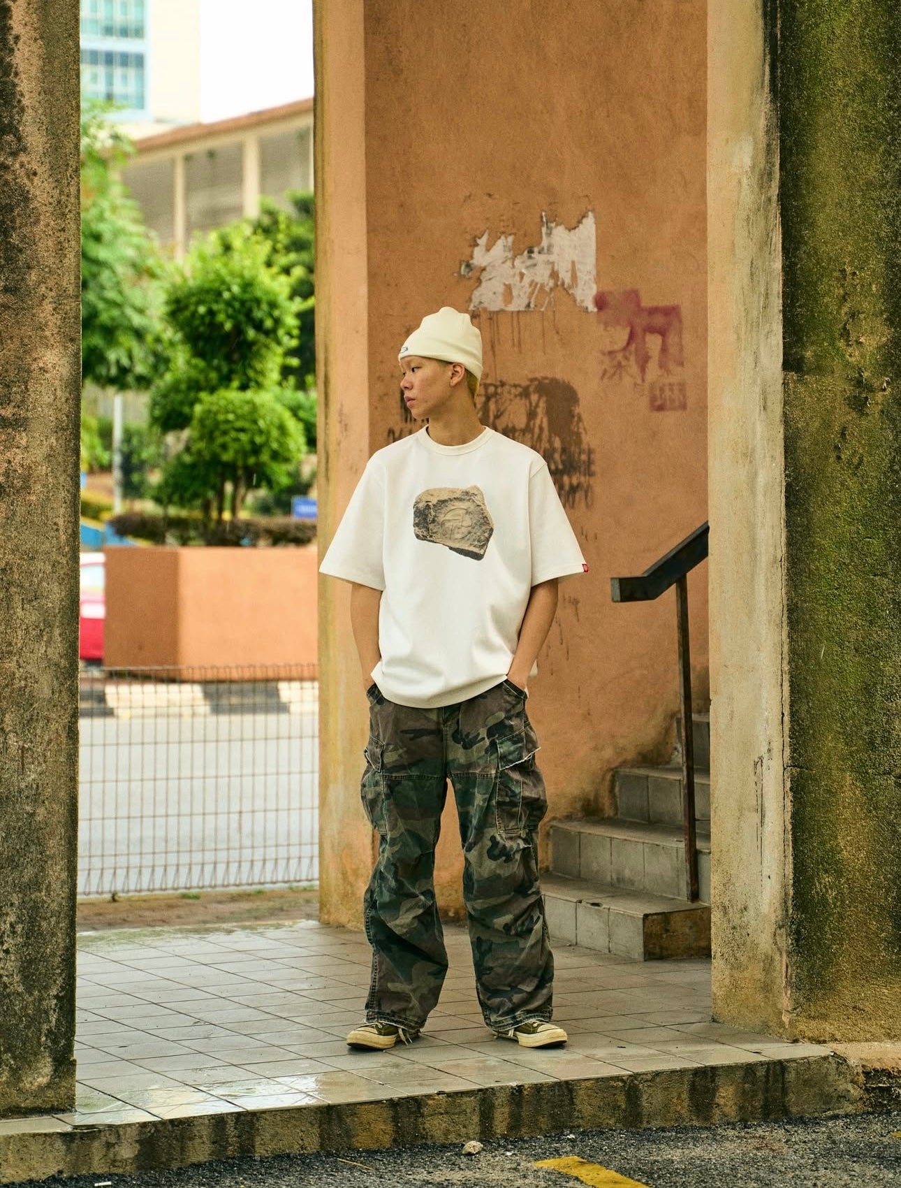 TNTCO | Rock Bottom Tee White