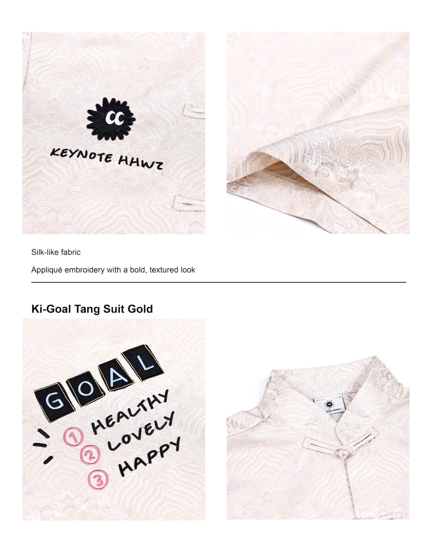 KEYNOTE | Ki-Goal Tang Suit Gold - SWAGANZ