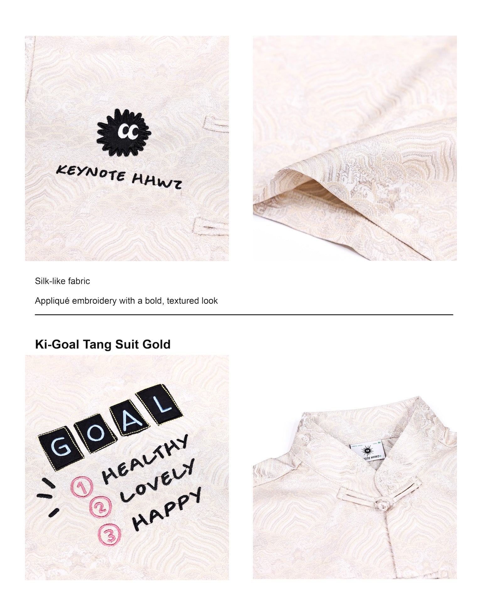 KEYNOTE | Ki-Goal Tang Suit Gold - SWAGANZ