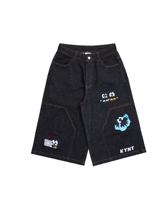 KEYNOTE | Workaholic JPEG Jorts Black