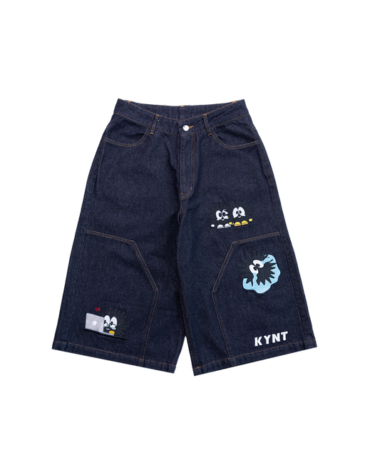 KEYNOTE | Workaholic JPEG Jorts Blue