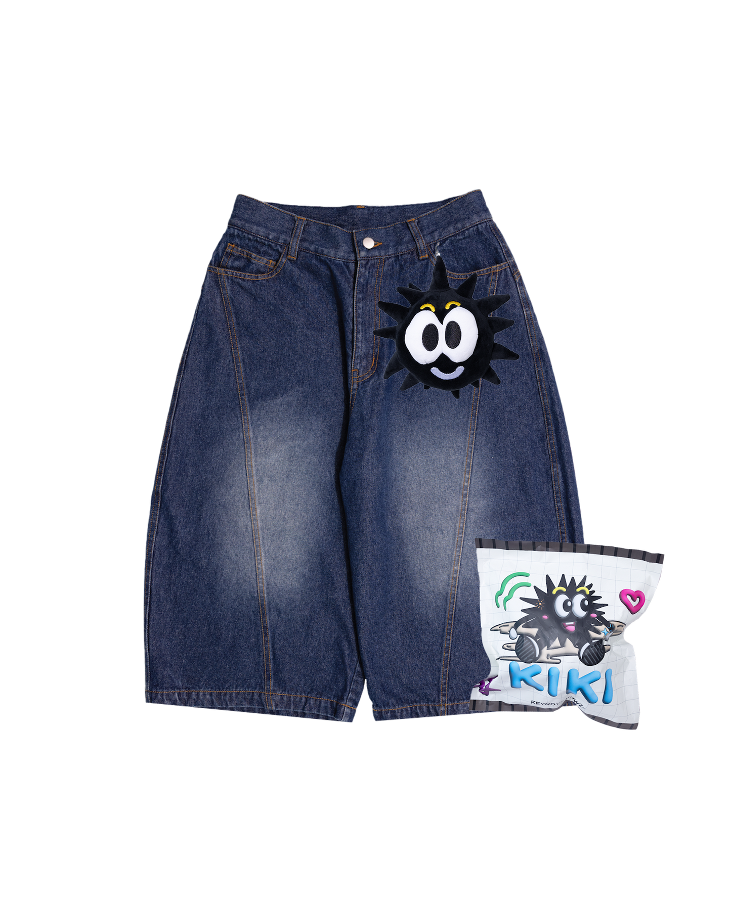 KEYNOTE | Workaholic Overtime Denim Jorts Blue