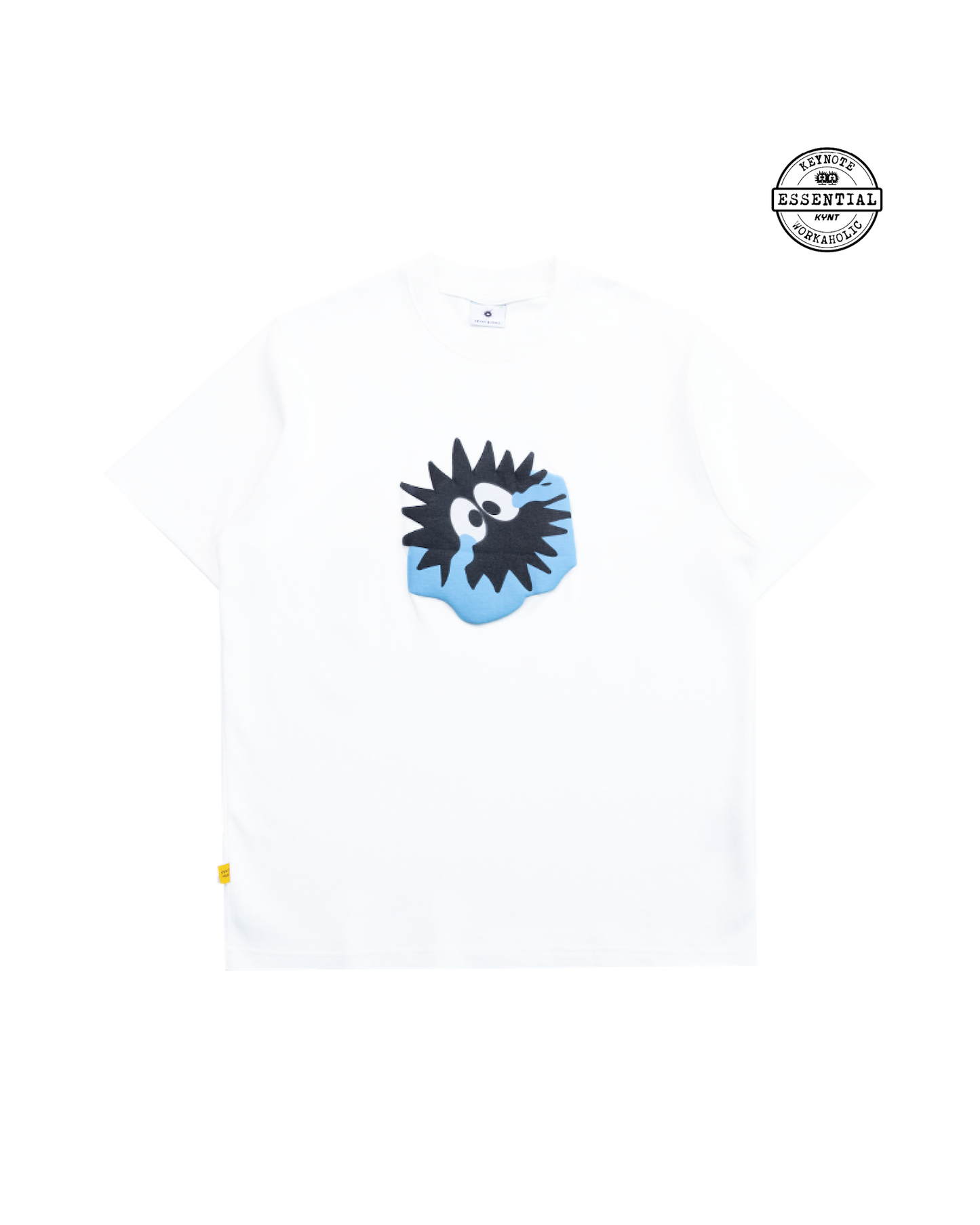 KEYNOTE | Workaholic Wordscape Tee White - SWAGANZ