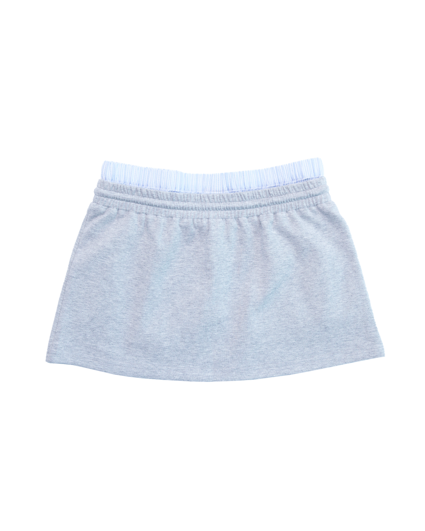 KEYNOTE | Workaholic Off-Day Mini Skirt Light Grey