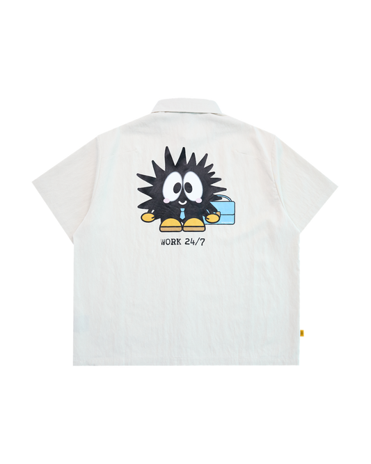 KEYNOTE | Workaholic Office Hour Shirt Beige