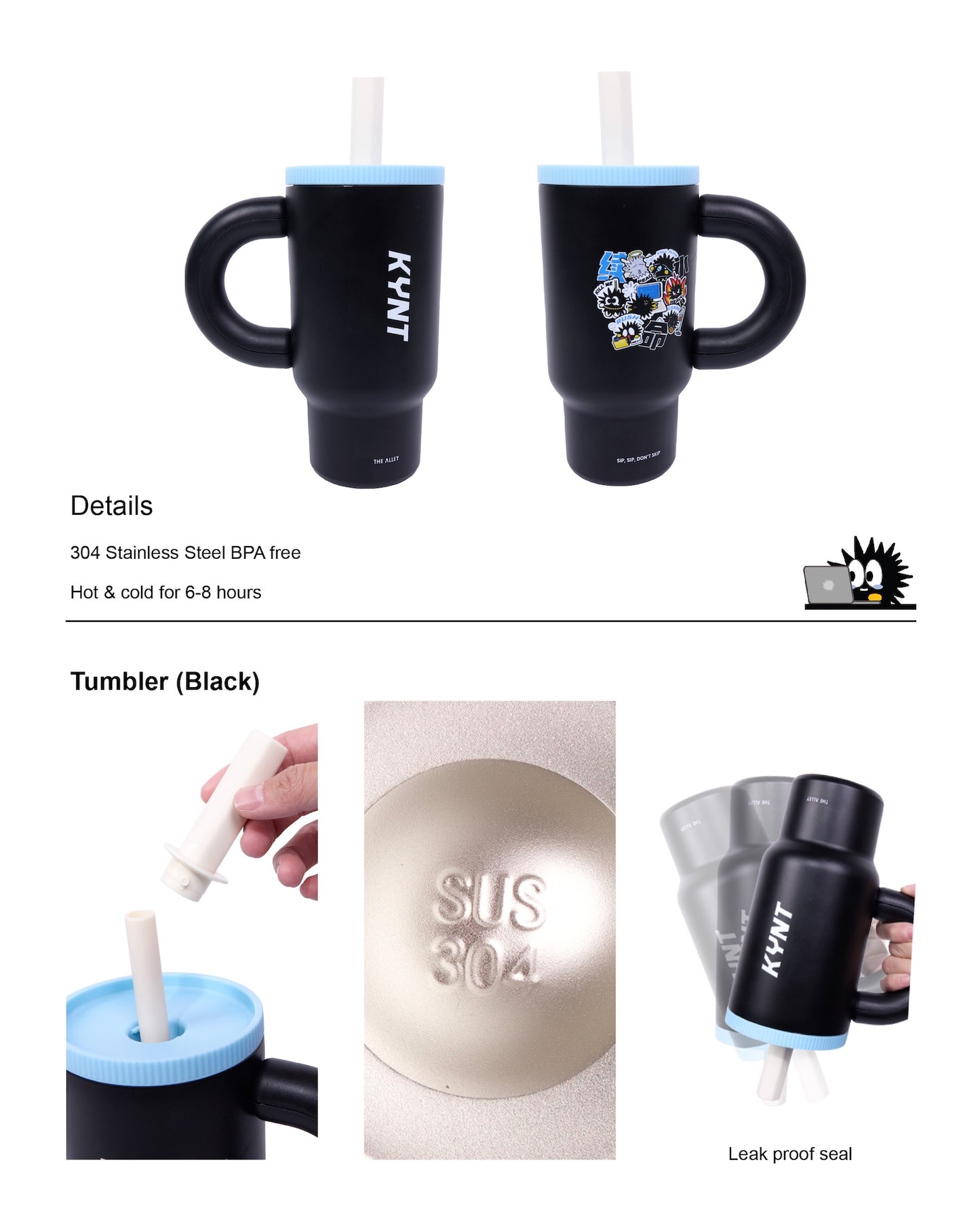 KEYNOTE | Live-Saving Set (Lunch Box + Tumbler) - SWAGANZ