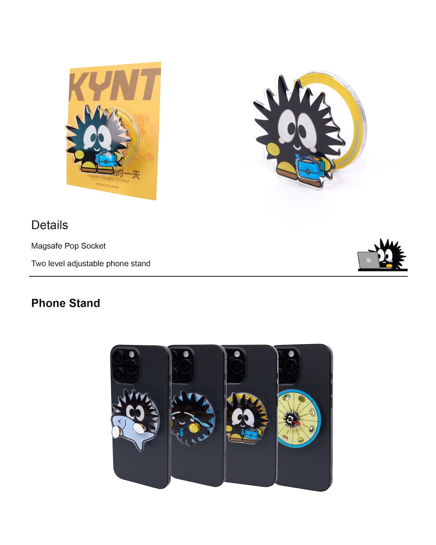 KEYNOTE | Workaholic Energy!!! Phone stamp