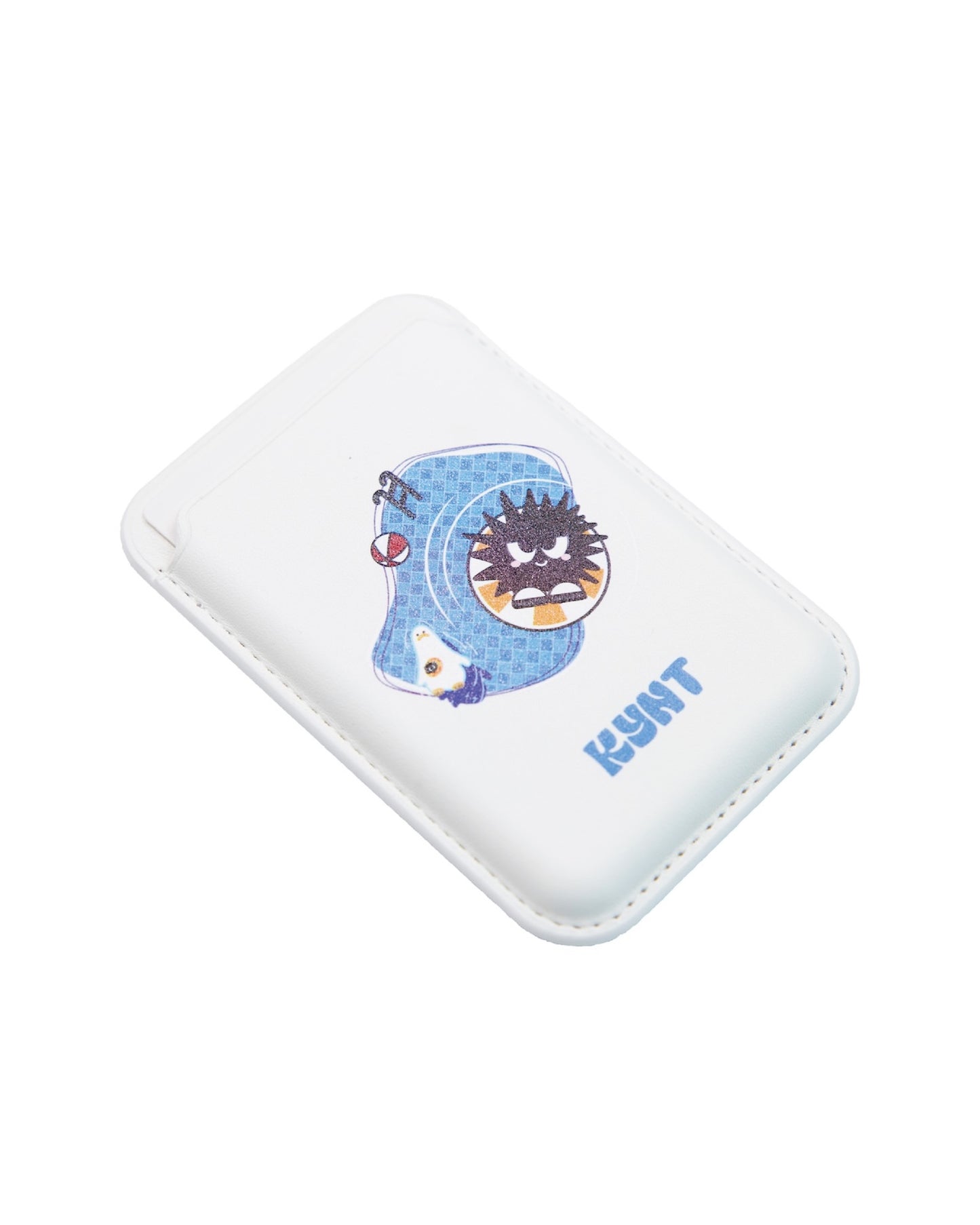 KEYNOTE | Floting Into Summer Snap-On Wallet White