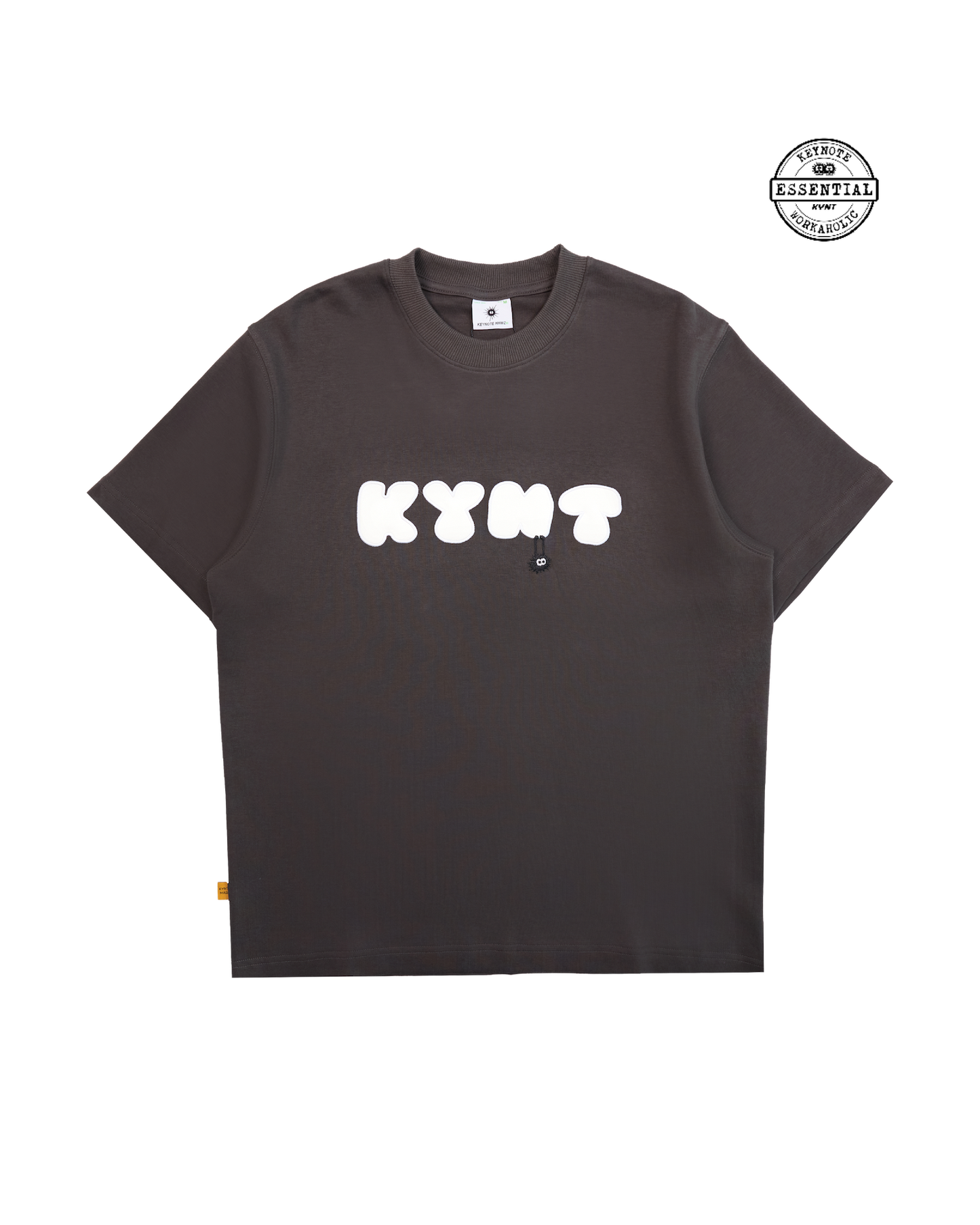 KEYNOTE | Workaholic Messy Tee Grey - SWAGANZ
