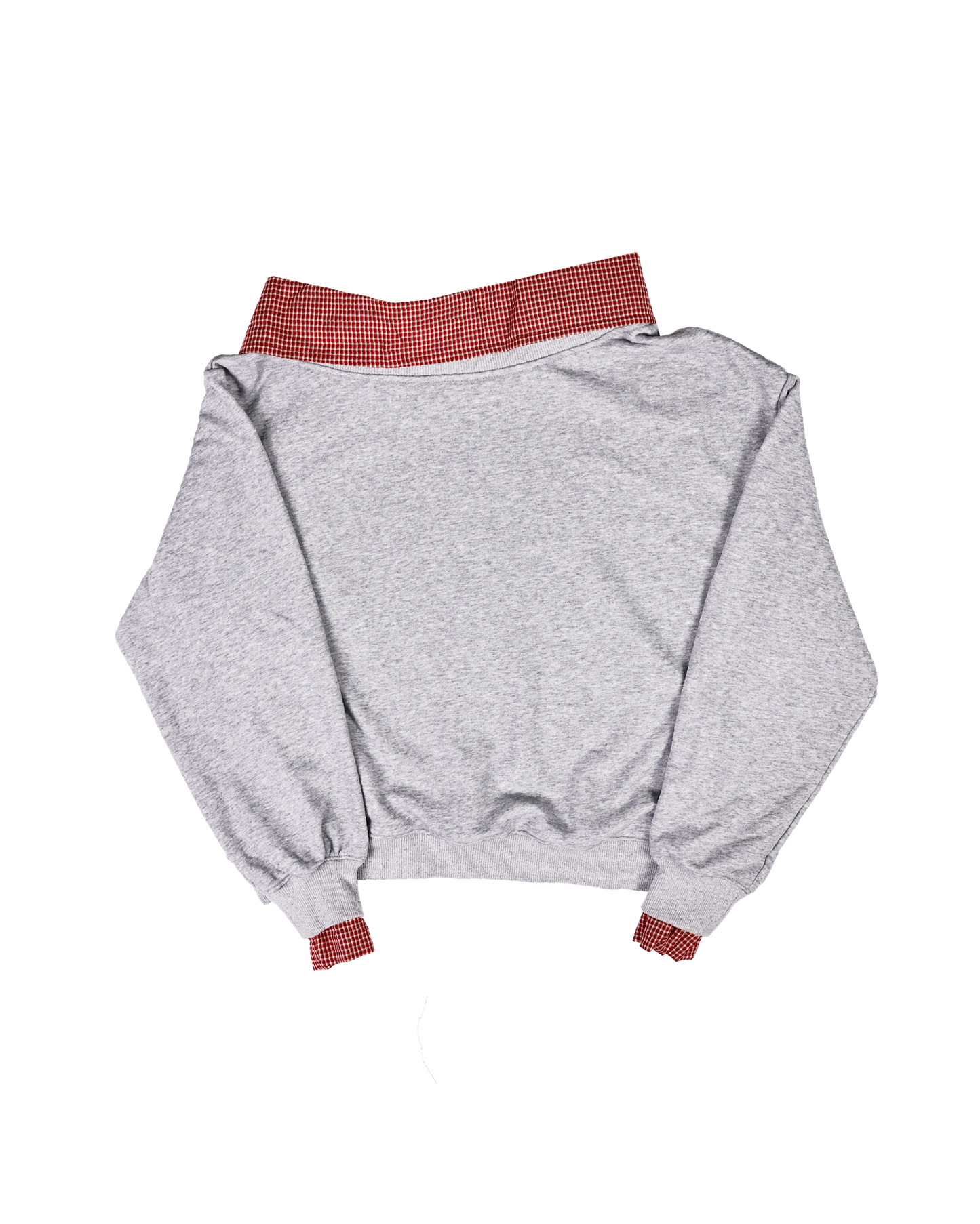 KEYNOTE | Convertible Zip Polo Tee Grey / Red - SWAGANZ