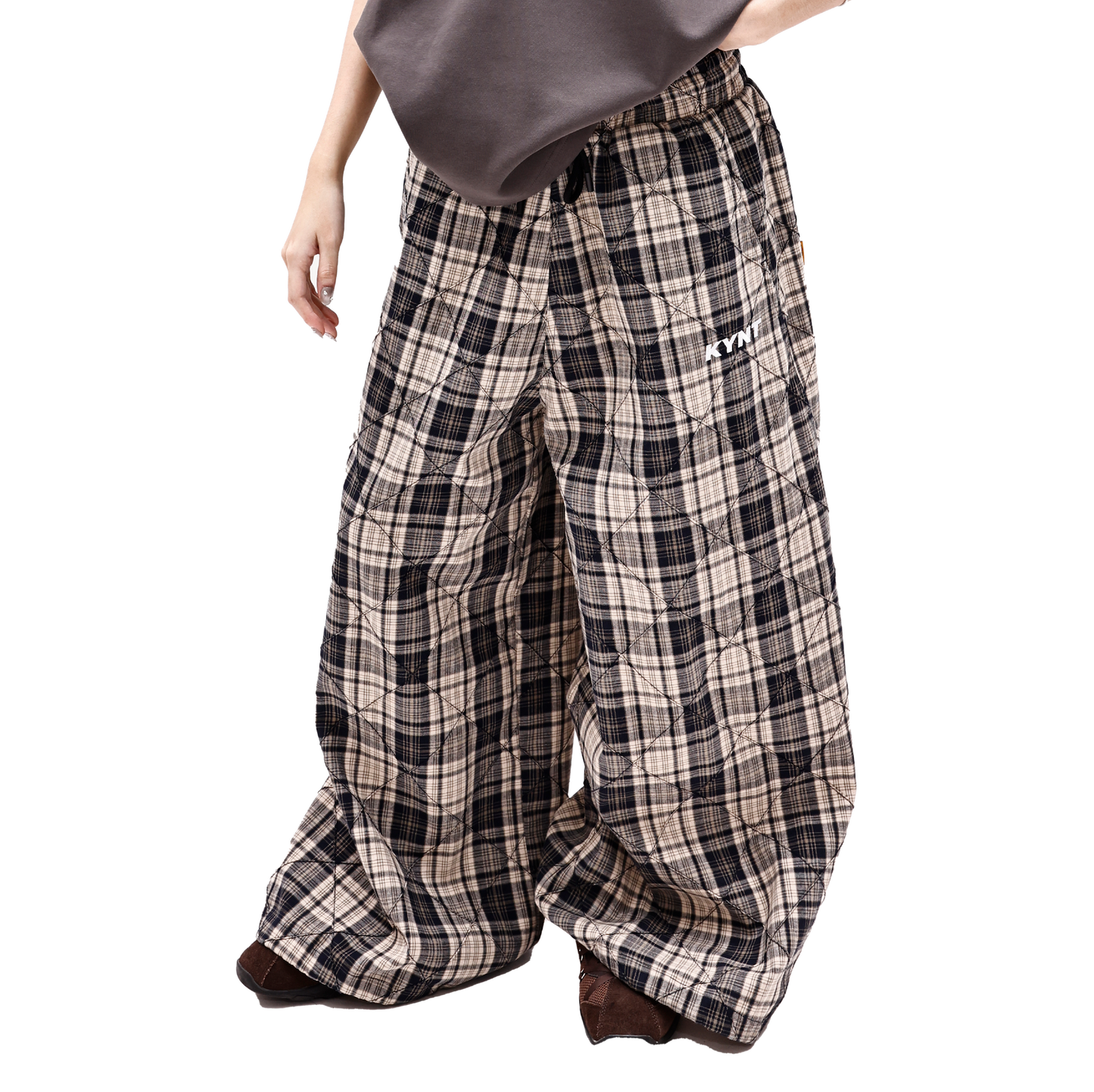 KEYNOTE | Sport Club Checkerd Long Pants