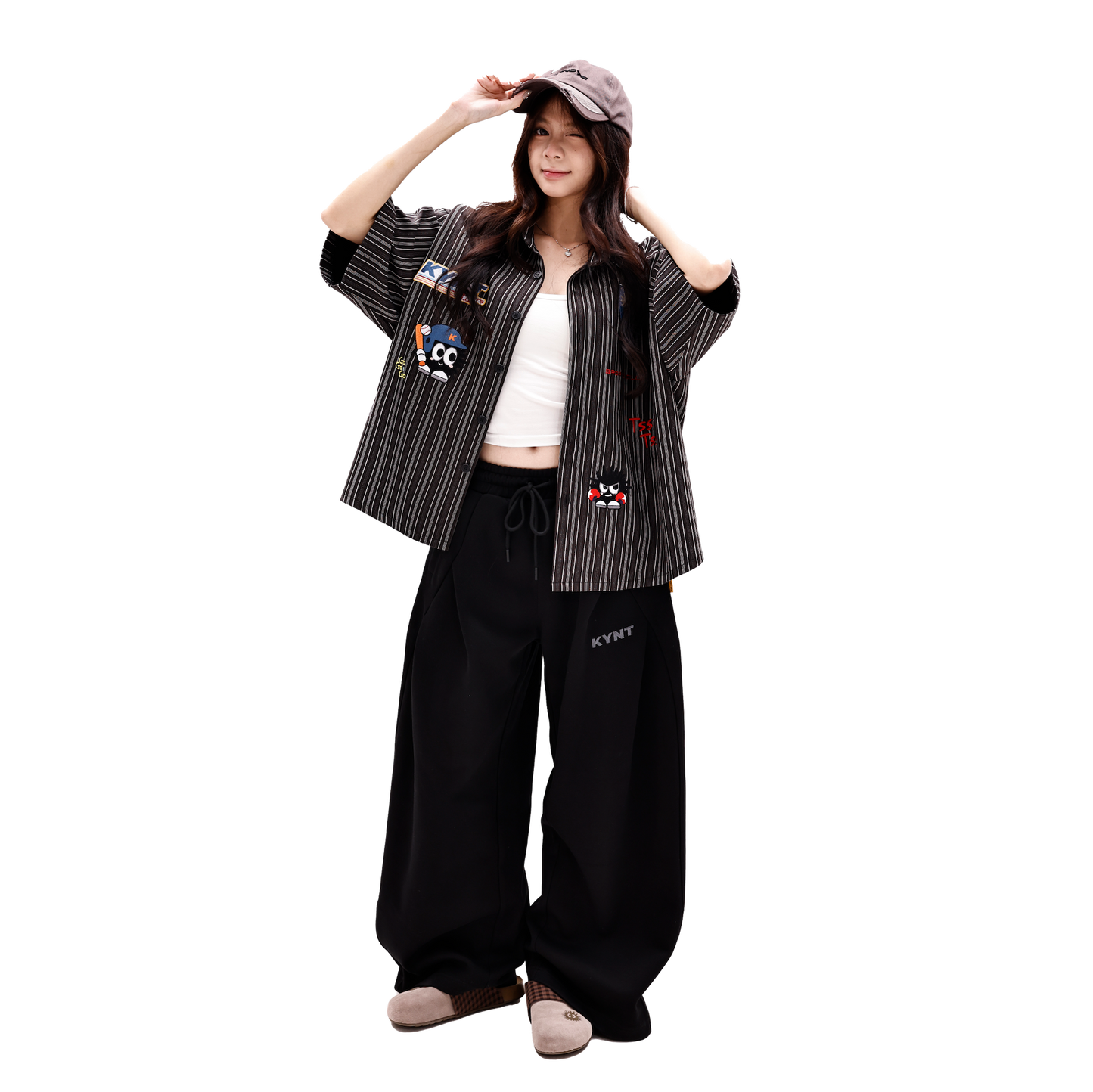 KEYNOTE | Sport Club KiKi Coach Stripe Shirt