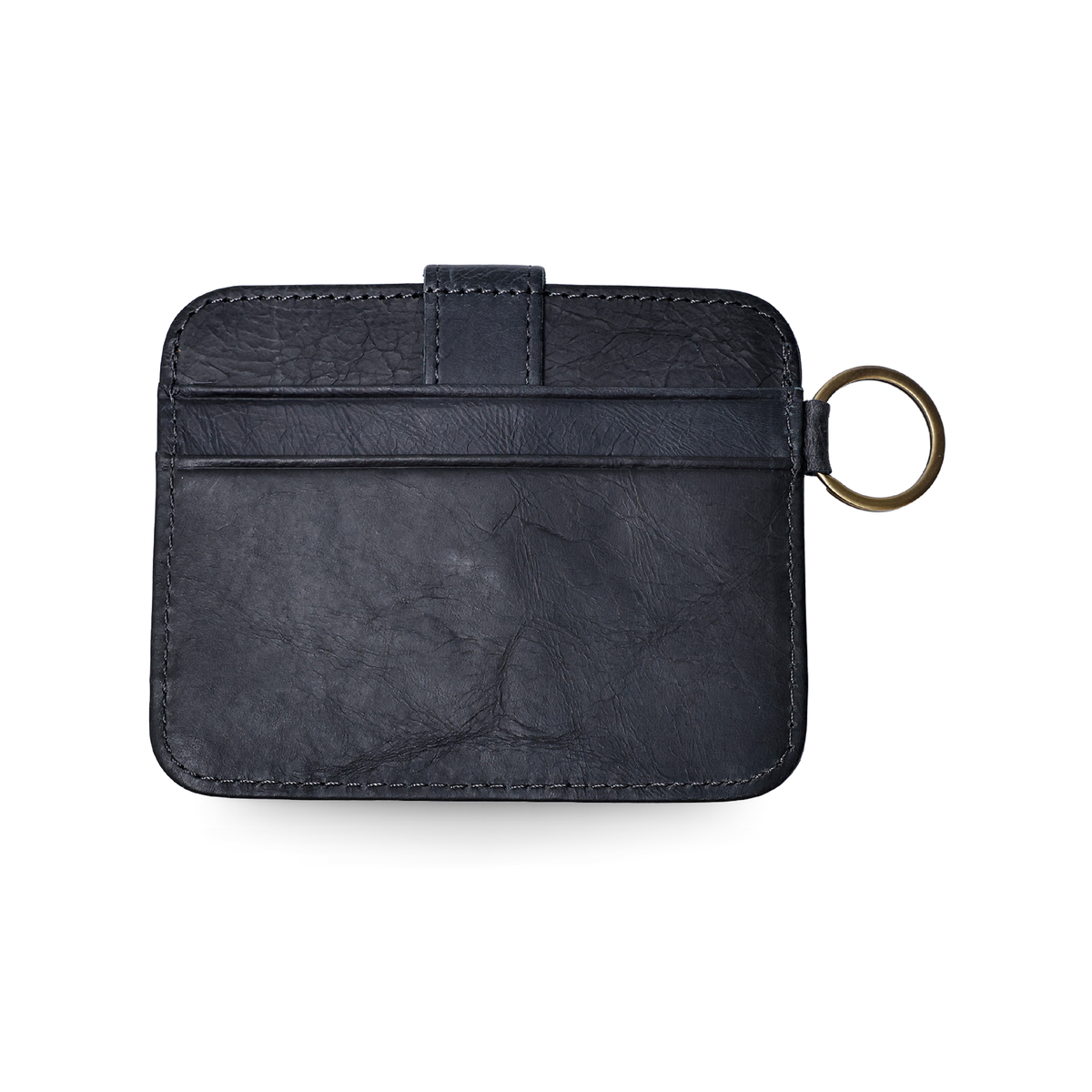 LEATHER | Ryden Key Card Holder Black