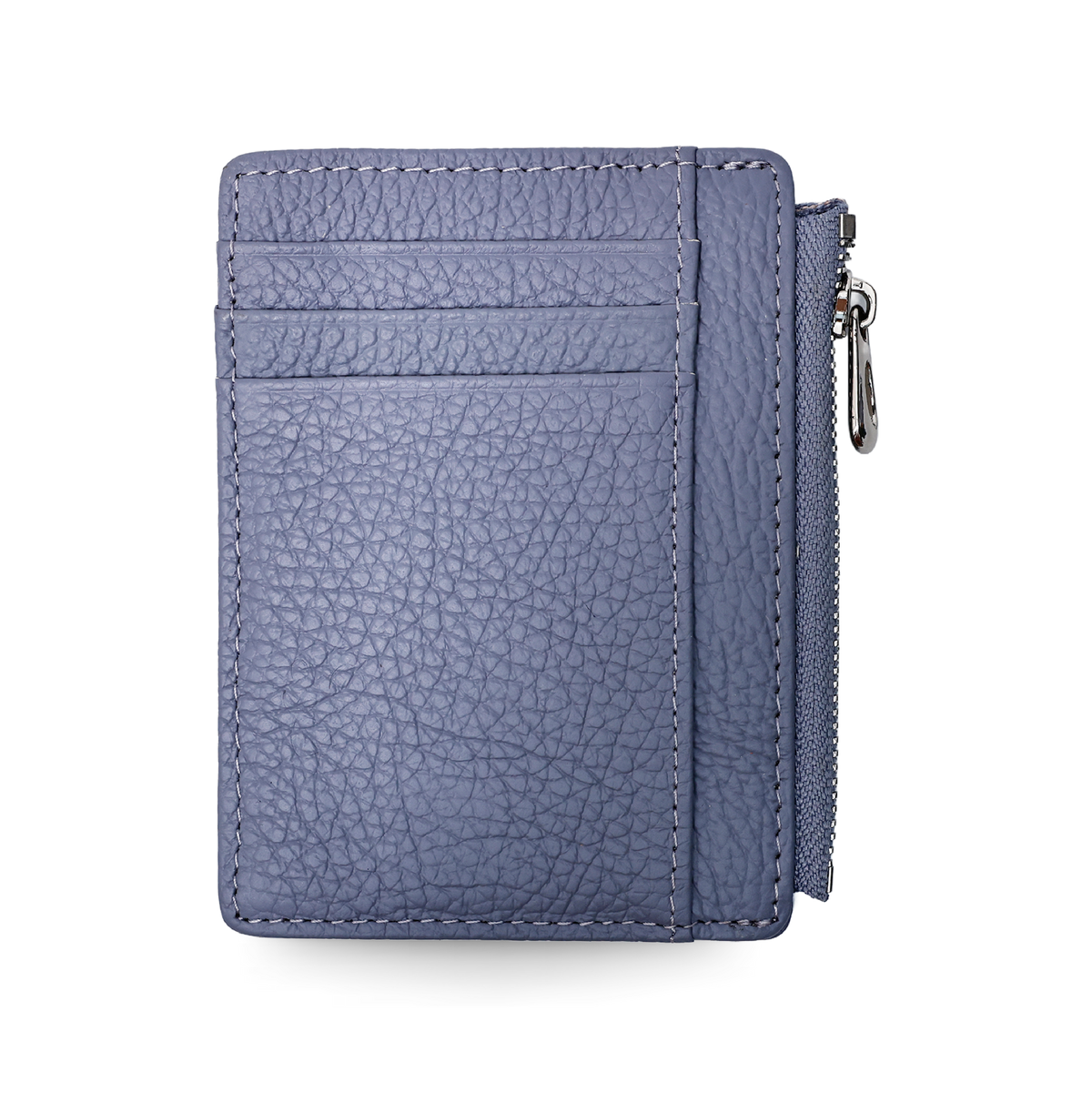LEATHER | Zaven Zip Card Holder Navy