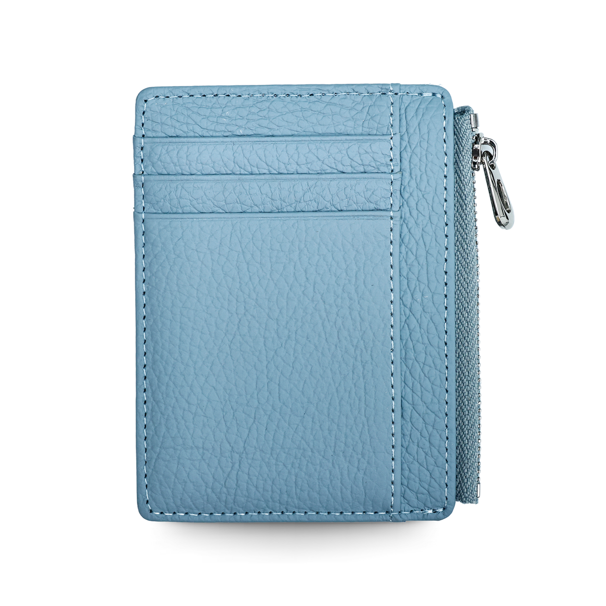 LEATHER | Zaven Zip Card Holder Navy