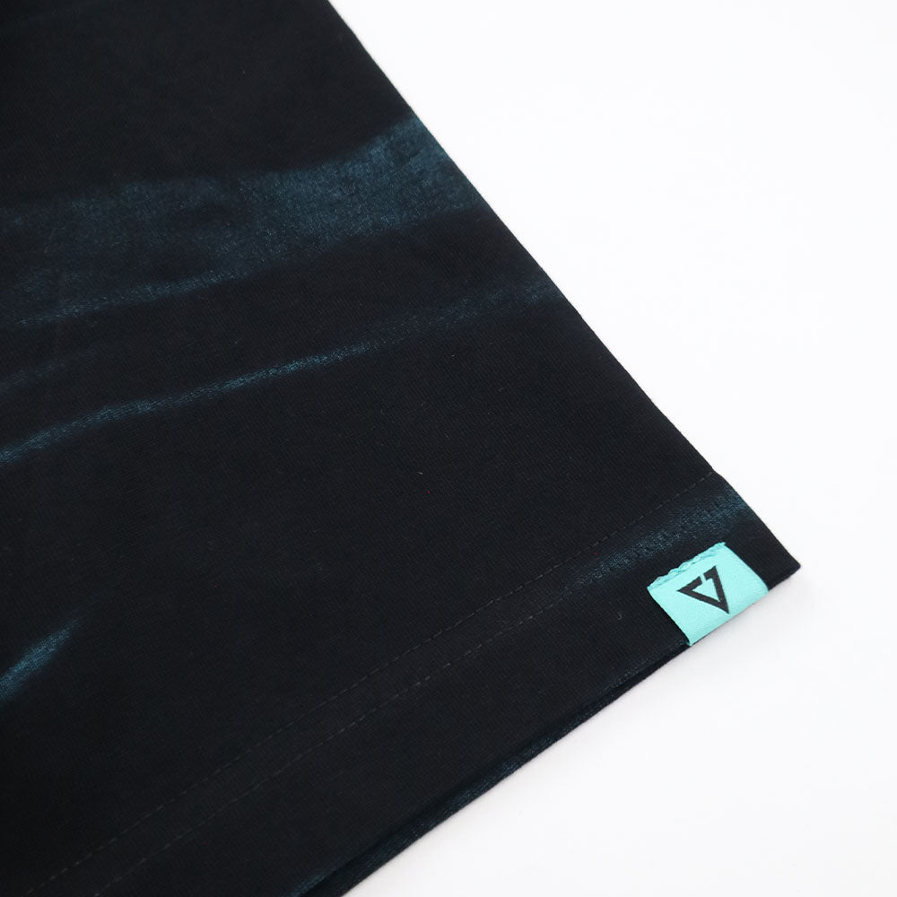EGLAF | MV Dye Fabric Stitch Tee Black