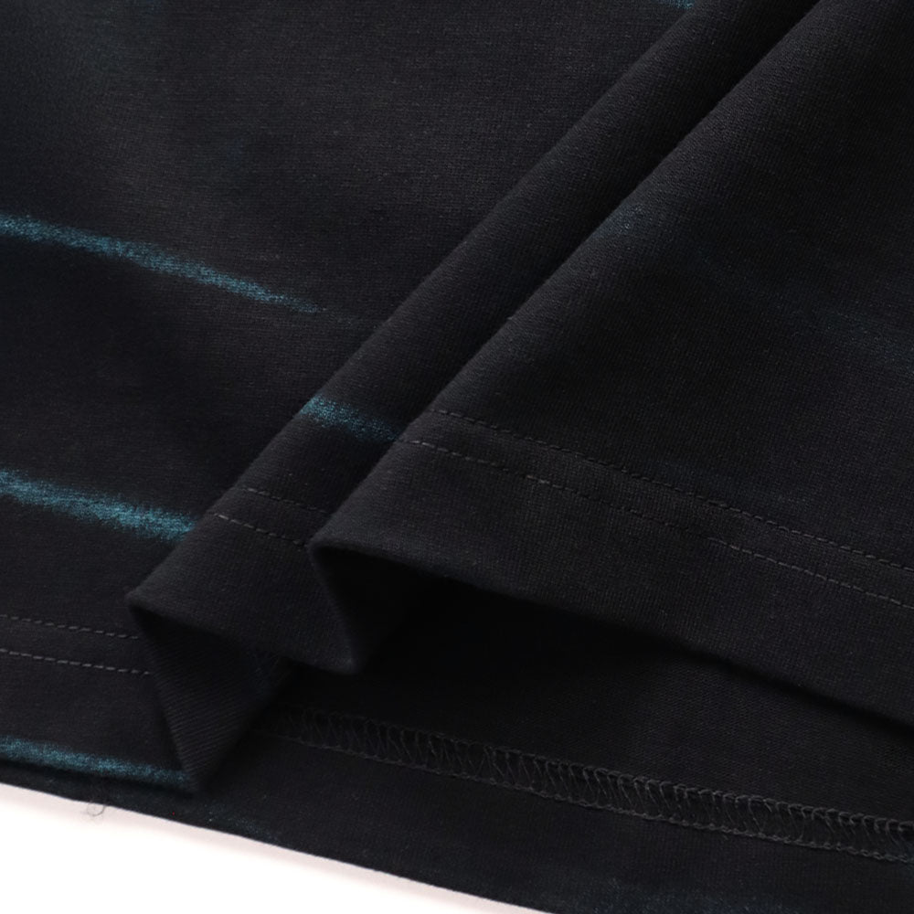EGLAF | MV Dye Fabric Stitch Tee Black