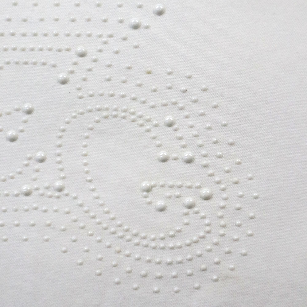 EGLAF | EG Bead Crop Top White