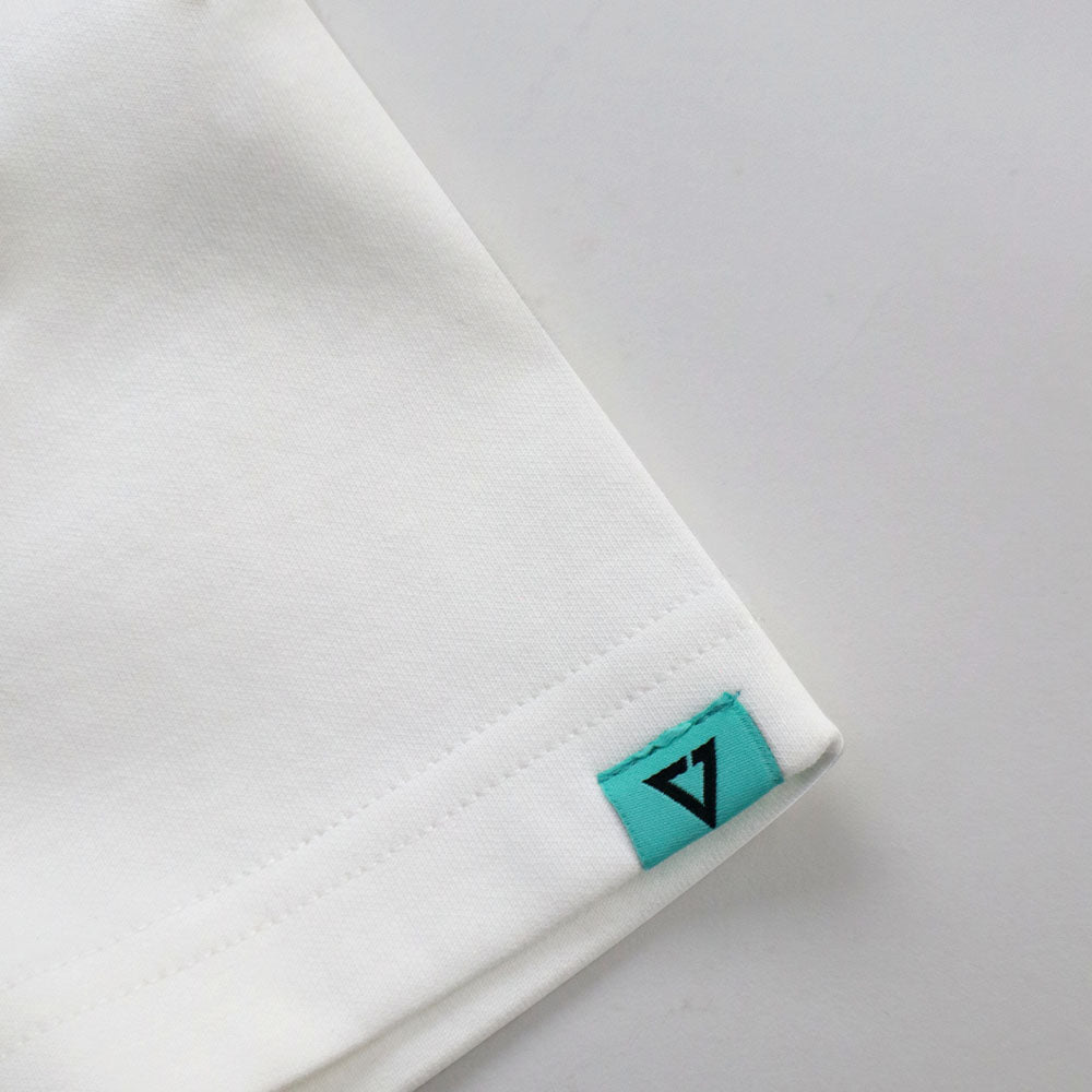 EGLAF | EG Bead Crop Top White