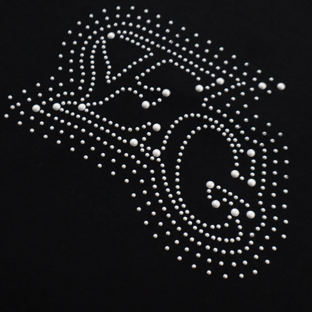 EGLAF | EG Bead Crop Top Black