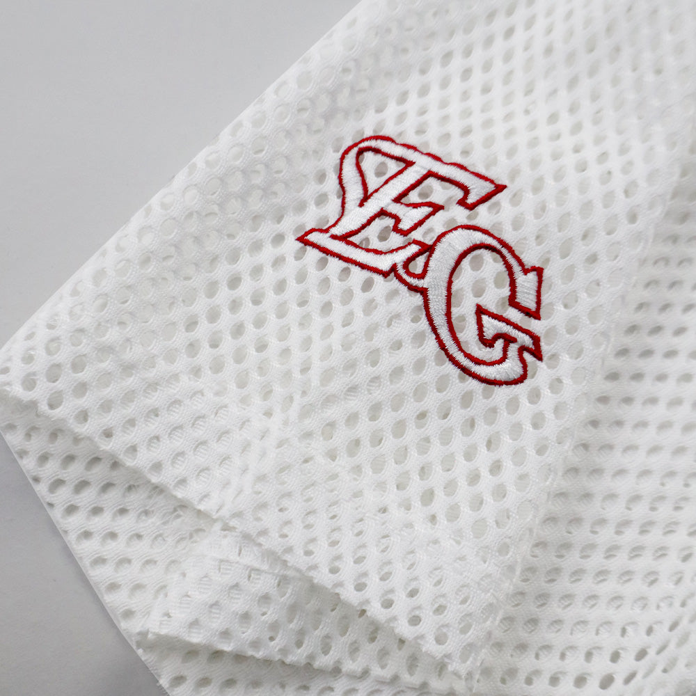 EGLAF | MV Mesh Boxy Tee White