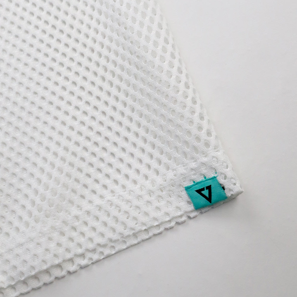 EGLAF | MV Mesh Boxy Tee White